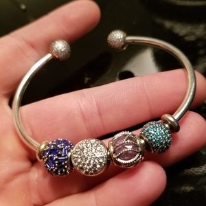 Pandora bracelet. Worn 3 times